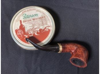 Petersons Irish Whiskey Pipe & Tin