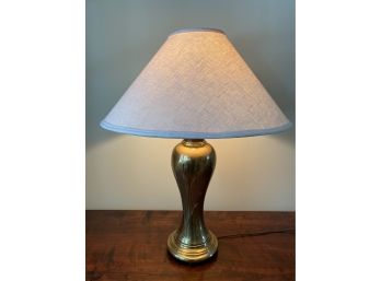 Striking Brass Table Lamp