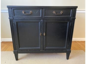 Entertainment Console In Black