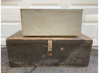 Two Very Cool Vintage Tool Boxes