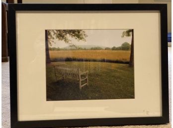 Original Photo, Landscape, Black Frame/Cream Mat