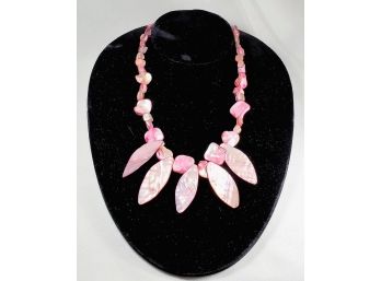 Pink Stone Necklace