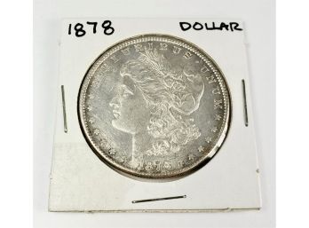 1878 Morgan Silver Dollar Unc