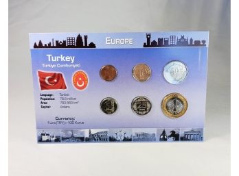 Coins Of Europe , Turkey Coin Set