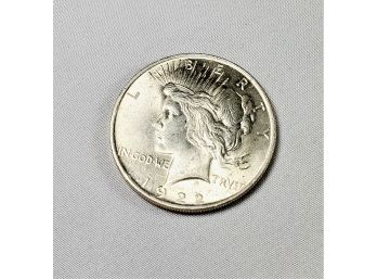 1922 Peace Dollar Uncirculated