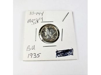 1935 Mercury Dime Super Uncirculated