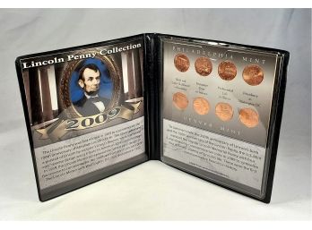 Lincoln Cent Commemorative Coin Set In Folder With Historic Info