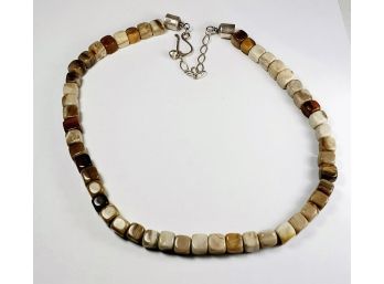 Multi-stone Sterling Necklace