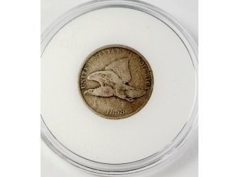 1858 Flying Eagle Cent ---------163 Year Young