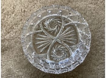 Crystal Ashtray Or Small Bowl