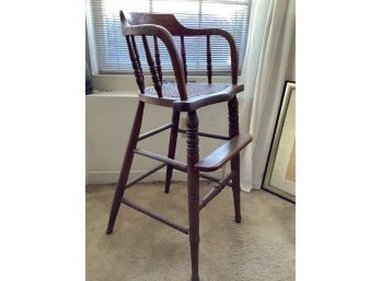 Antique Children's High Chair