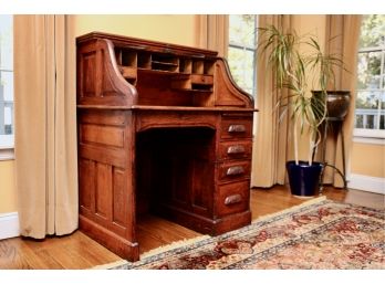 ANTIQUE Roll Up Desk