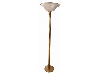 Tall Quality Brass Floor Lamp