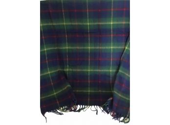 Excellent Condition, Vintage, Plaid Wool Blanket