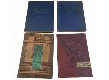 1938-1943 High School Year Books - New Haven CT & West Haven CT Plus