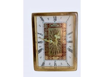 Antique Miniature Linden Alarm Clock