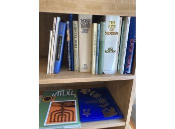 Collection Of Books On Judaica