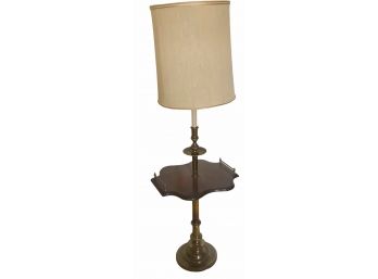 MCM Vintage Floor Lamp With Table