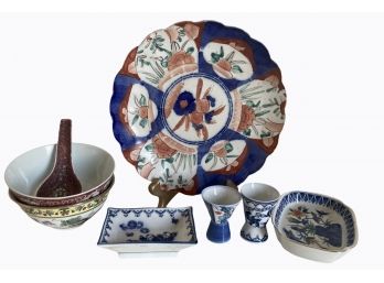 Japanese & Chinese Porcelain Lot.