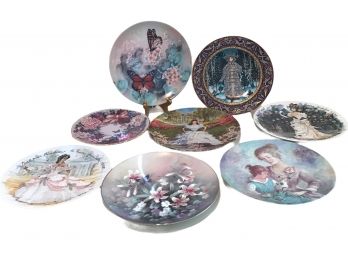 Lot Of Eight Collectible Plates