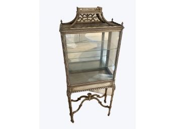 Antique Curio Cabinet With 2 Glass Shelves. 24' X 12' X 60'