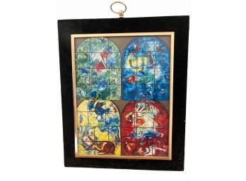 Chagall Prints On Framed Easel