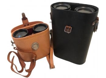 Two Pair Of Vintage Binoculars