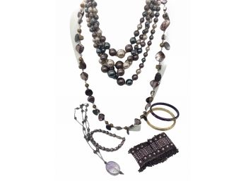 Myriad Of Mauve Collection - 7 Pieces Includes Sterling