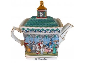 Tennis Match Porcelain Teapot By Winsor