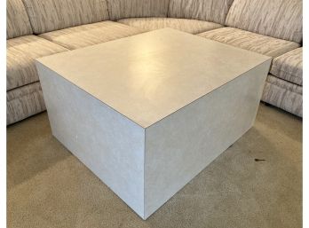 Large MCM Formica Faux Finish Accent Table