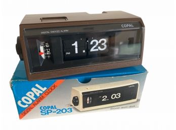 Wow ~ Vintage Digital Copal Alarm Clock - Unused In Original Box