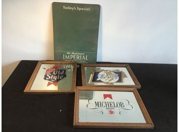 Bar Mirror Decor Lot