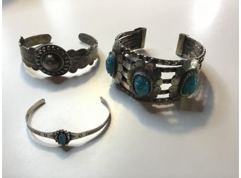 Sterling Silver Cuff Bracelets