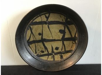 Decorative Clay Platter