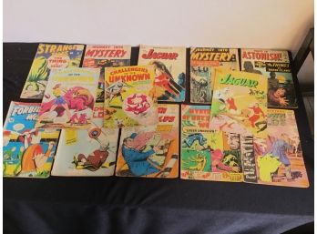 Jaguar Mixed Comic Book Lot Of 13