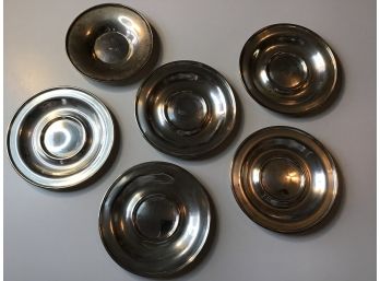 Sterling Silver Small Plates Lot