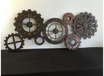 Battery Operated Gear Clocks