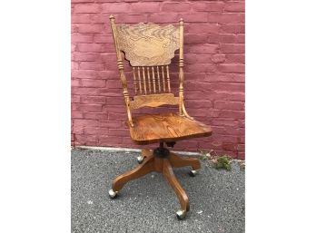 Decorative Wooden Office Chair