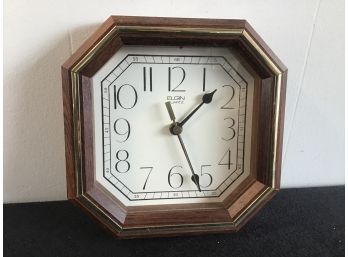 Vintage Elgin Quartz Clock