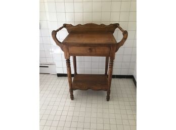 Early Oak Wash Stand