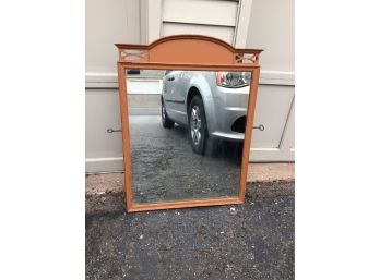 Large Wood Framed Mirror Project Piece