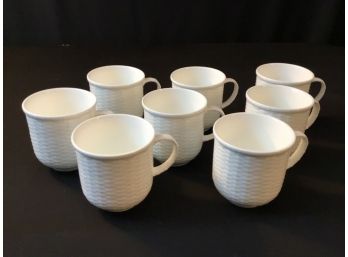 Wedgwood Nantucket Bone China Mugs Set Of 8