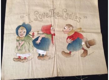 Vintage Needlework Project Piece