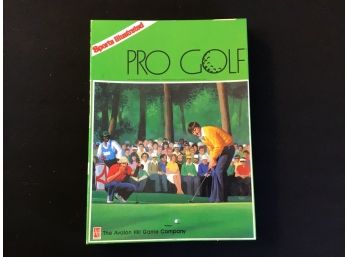 Avalon Games Pro Golf Game Featuring Pebble Beach Golf Course 1984