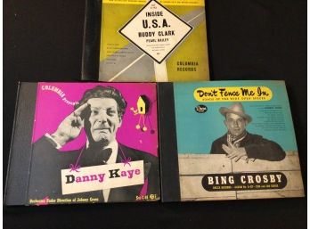 Lot Of 78s Danny Kaye Pearl Bailey