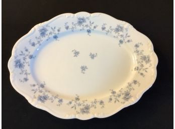 Johann Haviland Blue Garland Platter