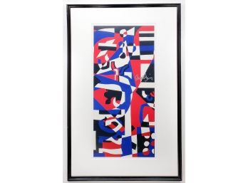 Stuart Davis - Composition Concrete - Offset Litho