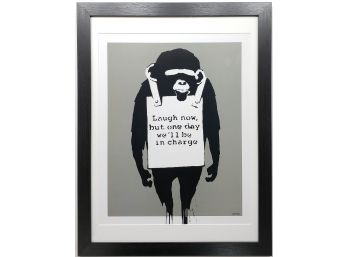 Banksy - Laugh Now - Offset Litho