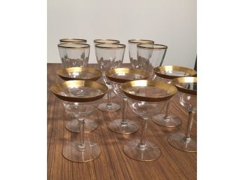 Vintage Gold Rimmed Glasses