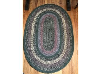 Braided Oval Scatter Rug  38 X 57